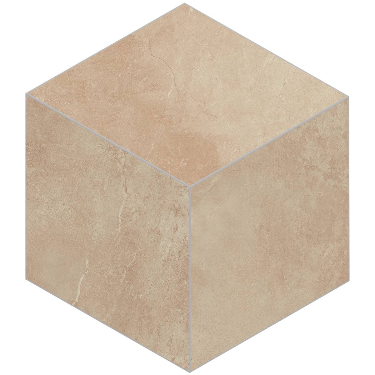 MM01 Magmas Beige Cube 250x290 неполированный бежевый мозаика